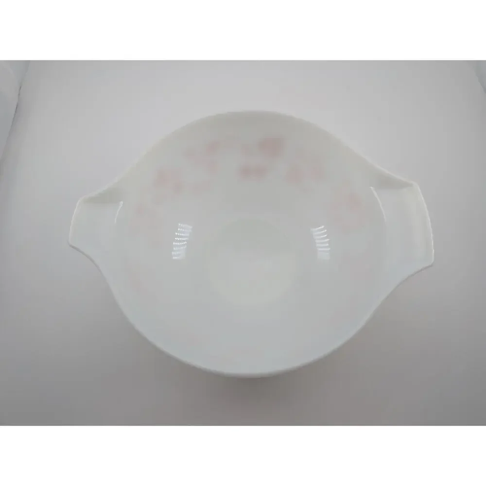 VTG 2 Set Pyrex Gooseberry Cinderella Mixing Bowls #444 4qt & #443 2.5qt SCUFFS